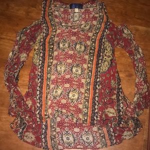 Boho vintage blouse from Francesca’s